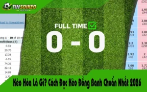 Kèo Hòa Là Gì? Cách Đọc Kèo Đồng Banh Chuẩn Nhất 2026